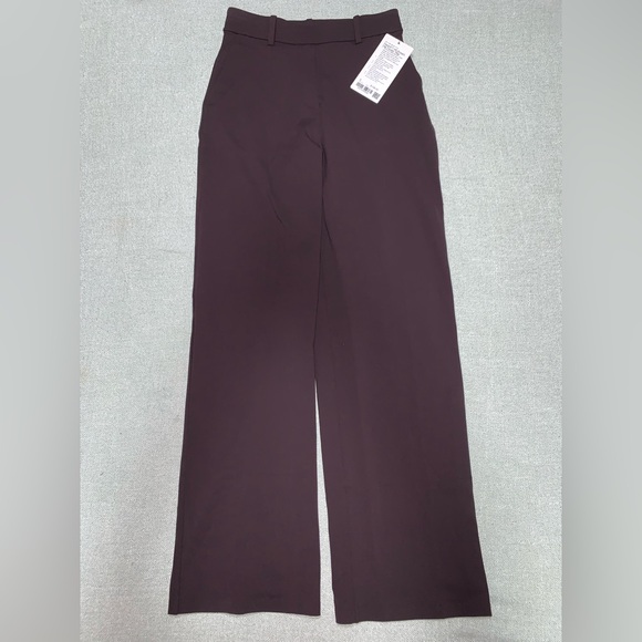 lululemon athletica Pants - Lululemon NWT Daydrift High-Rise Straight-Leg Trouser Regular 31.5” S Sequoia